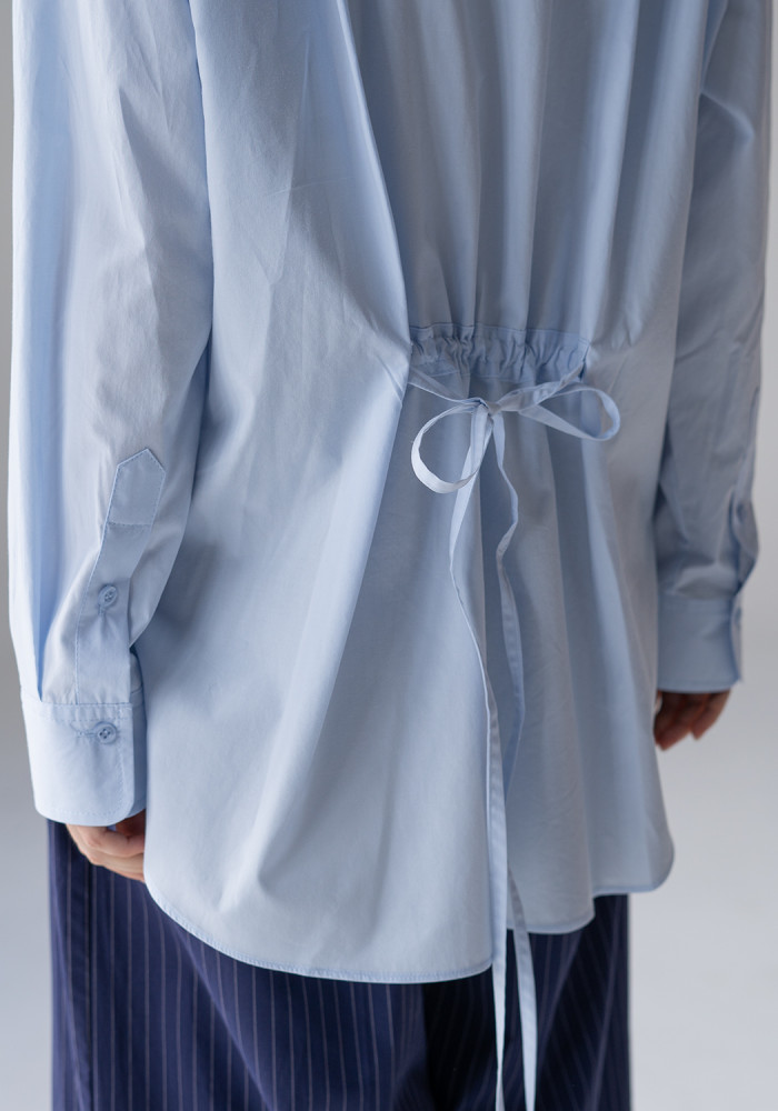 Oversized shirt "Pisa-26" blue Krisstel Oversized shirt "Pisa-26" blue Krisstel